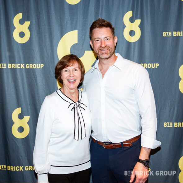 8th Brick 6-year anniversary party with founder Wes Sieker and his mother Cherie